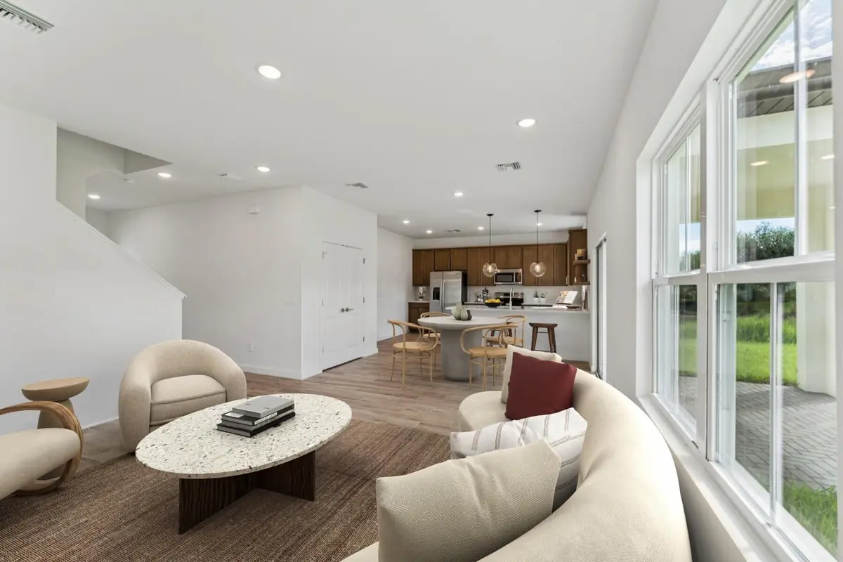 Great Room, Dining Area & Kitchen at 339 Seascape Drive 23, Fort Pierce