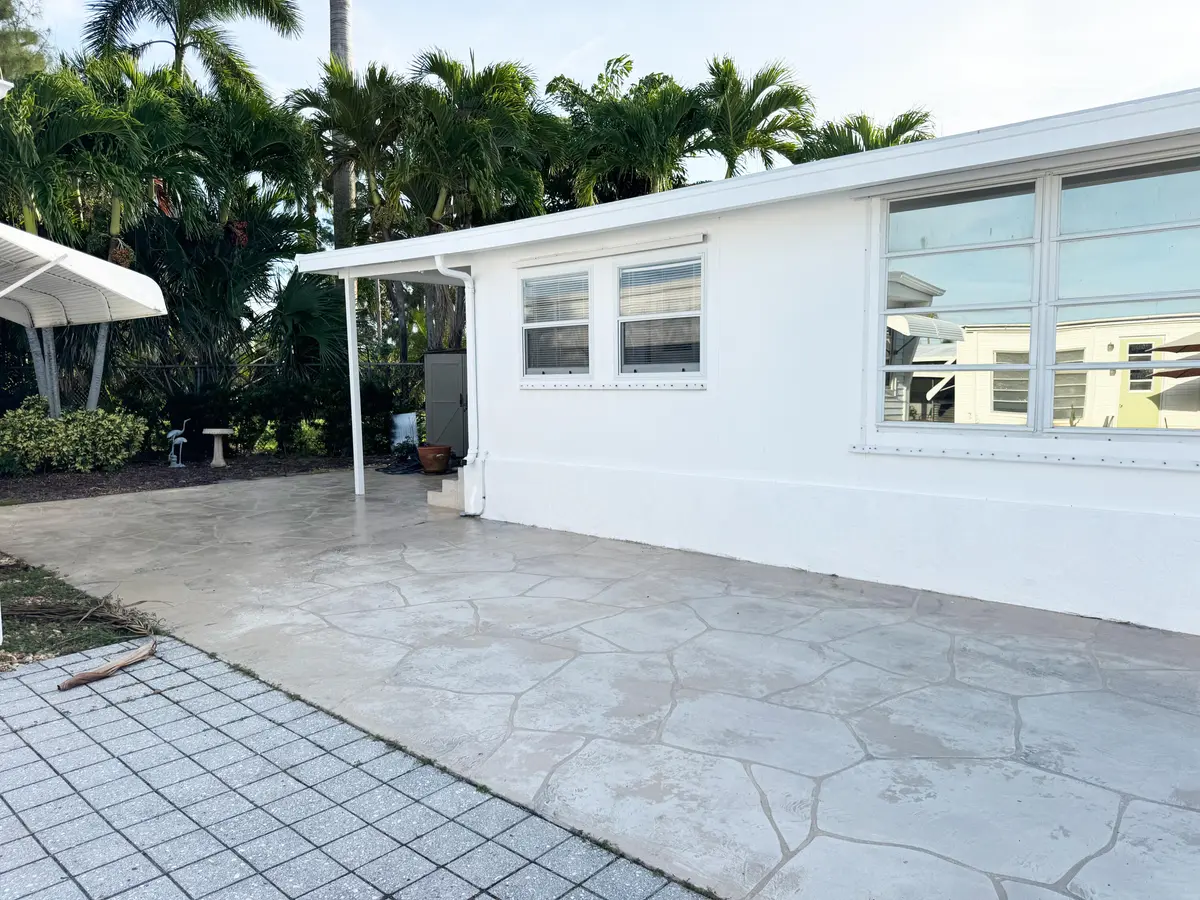 Driveway at 210 Cardinal Drive B, Briny Breezes