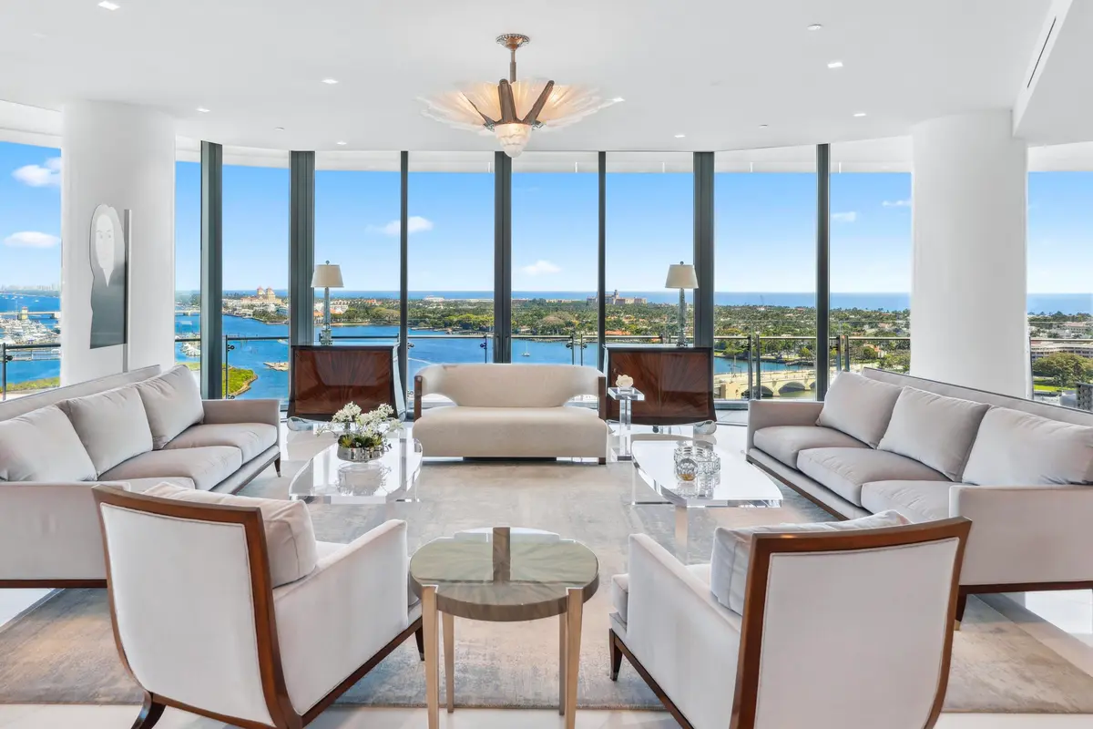 5.1 Living Room at 1100 S Flagler Drive 1801, West Palm Beach