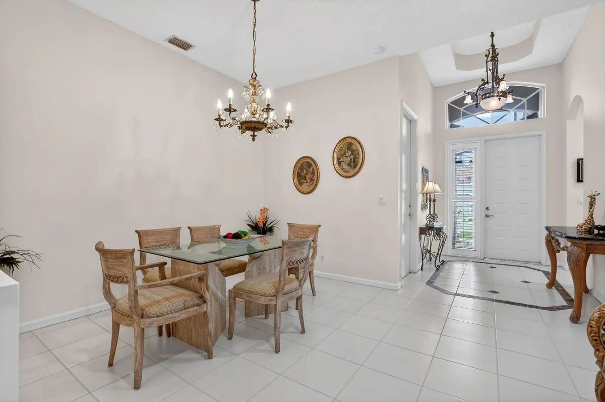 Freshly Painted Dining Room at 8813 Downing Street, Boynton Beach