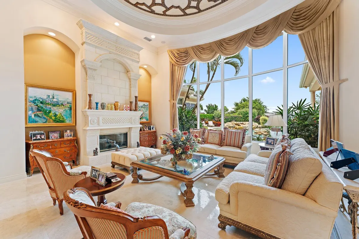 Living Room at 12049 SE Intracoastal Terrace, Jupiter