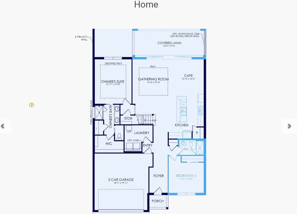 32 Floorplan first floor at 9273 Cape Honey Bee Lane Whitestone 32, Lake Worth