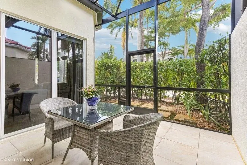 Screened in Patio at 7639 Gumbo Limbo Court, West Palm Beach