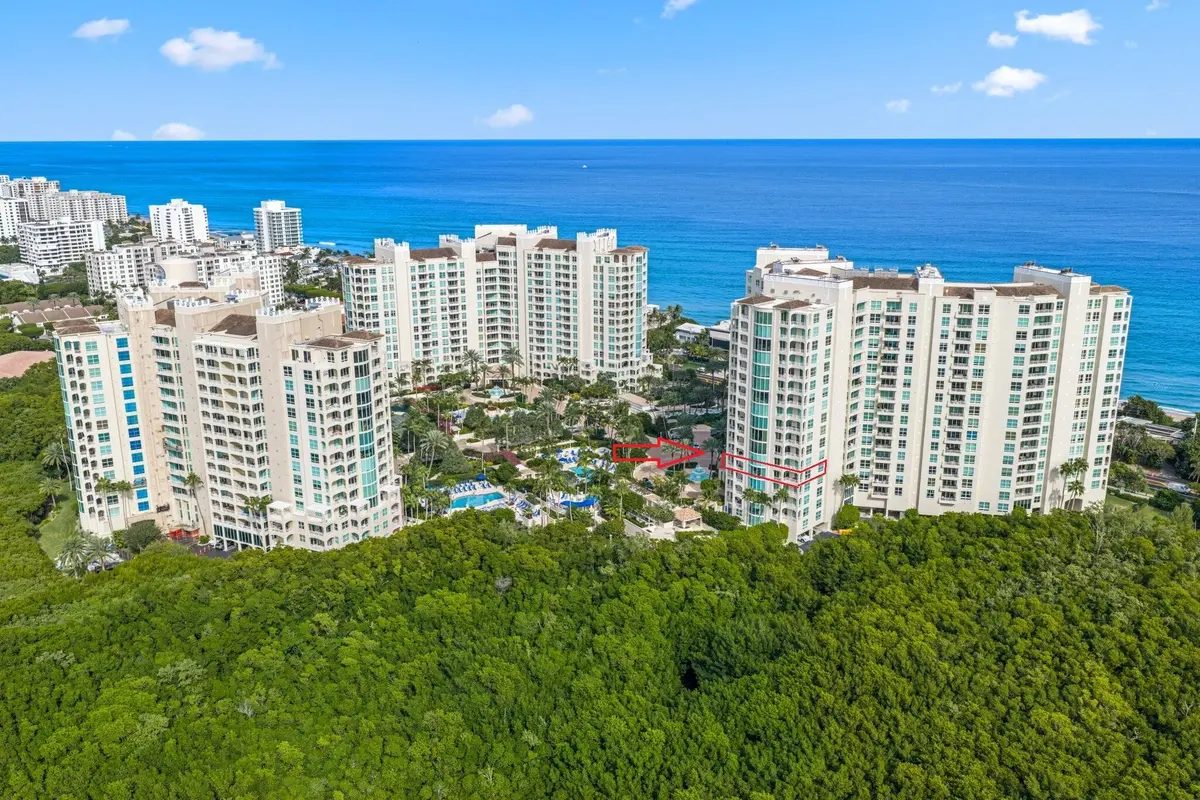 aerial at 3740 S Ocean Boulevard 510, Highland Beach