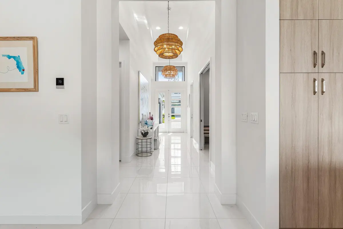 Front Hallway at 8233 Essex Country Club Drive, Boca Raton