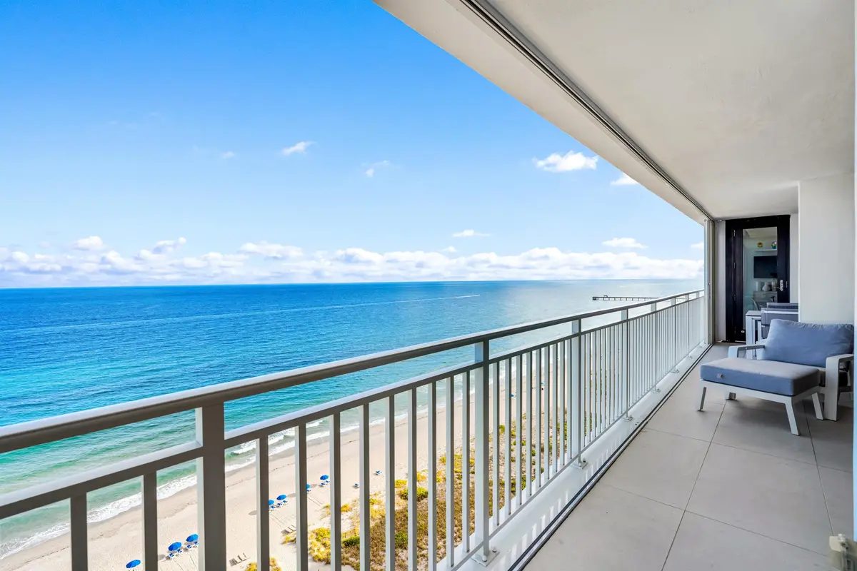 BALCONY VIEW at 2600 S Ocean Boulevard 19e, Boca Raton