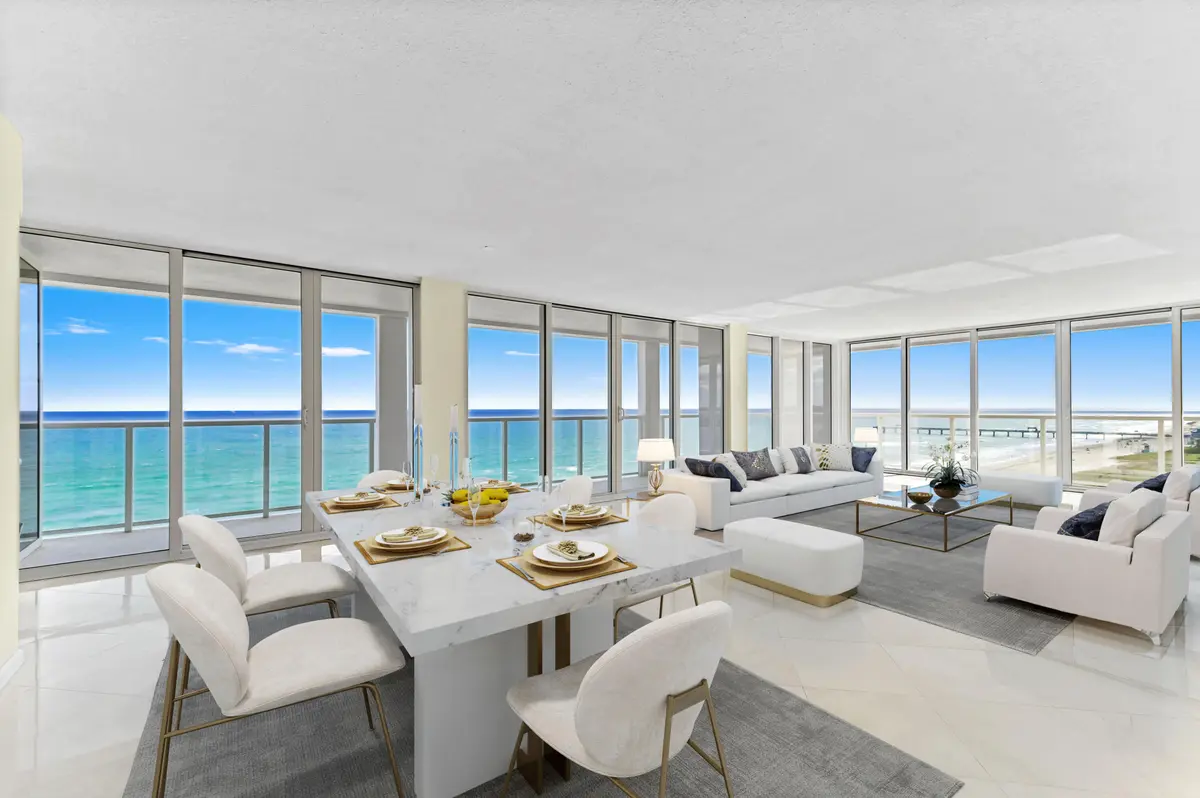 Virtually Furnished at 2800 S Ocean Boulevard 11-M, Boca Raton