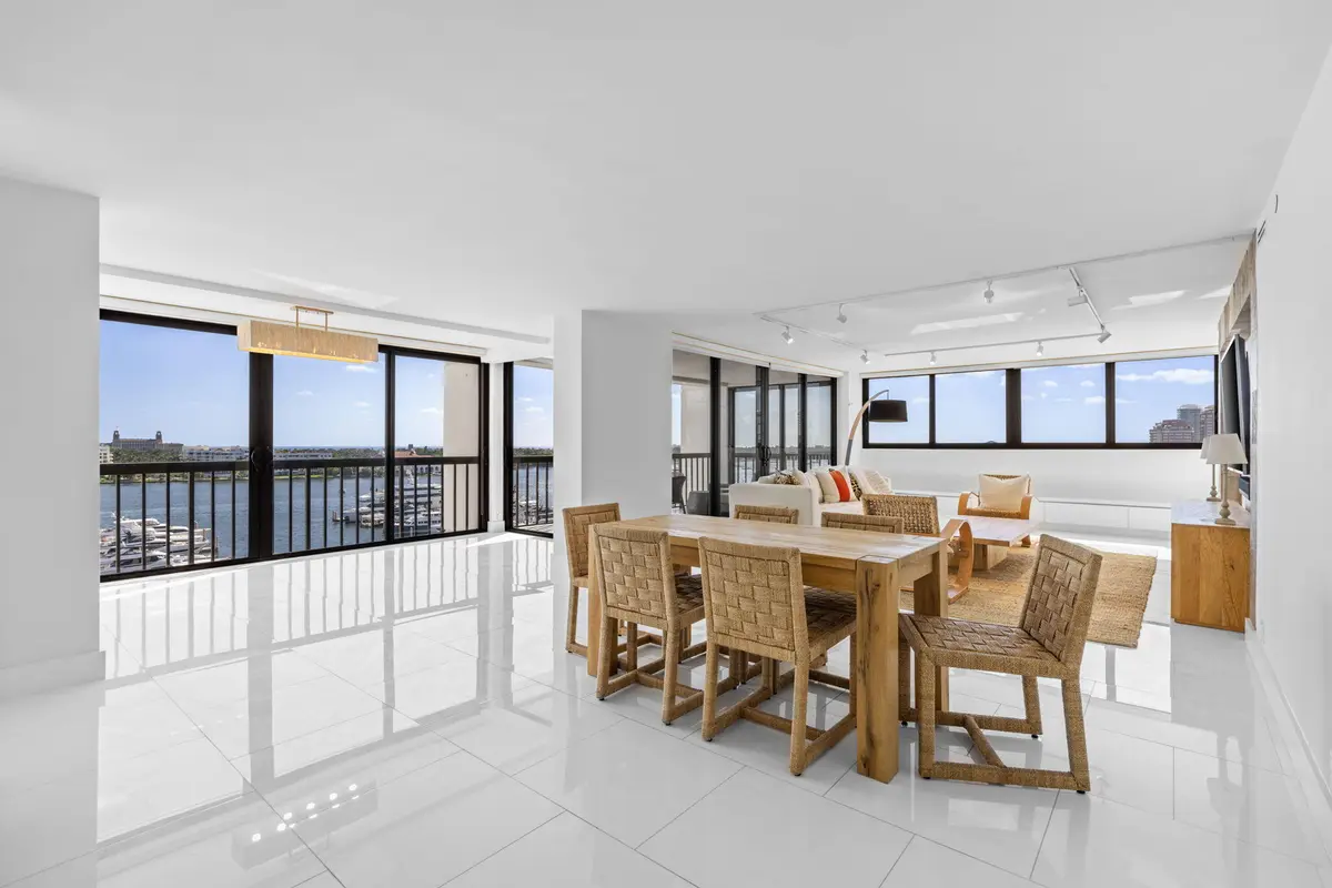 Dining/View at 400 N Flagler Drive 1206, West Palm Beach