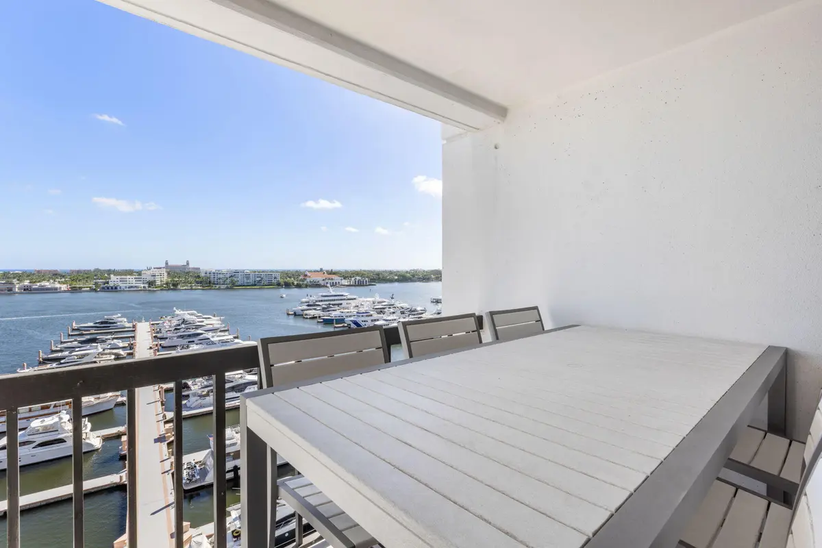 Balcony at 400 N Flagler Drive 1206, West Palm Beach