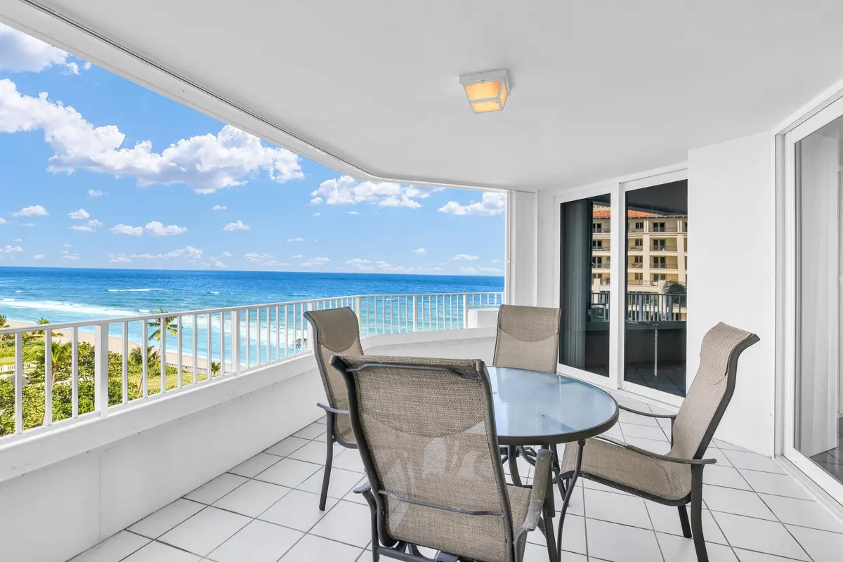 Balcony at 500 S Ocean Boulevard 803, Boca Raton