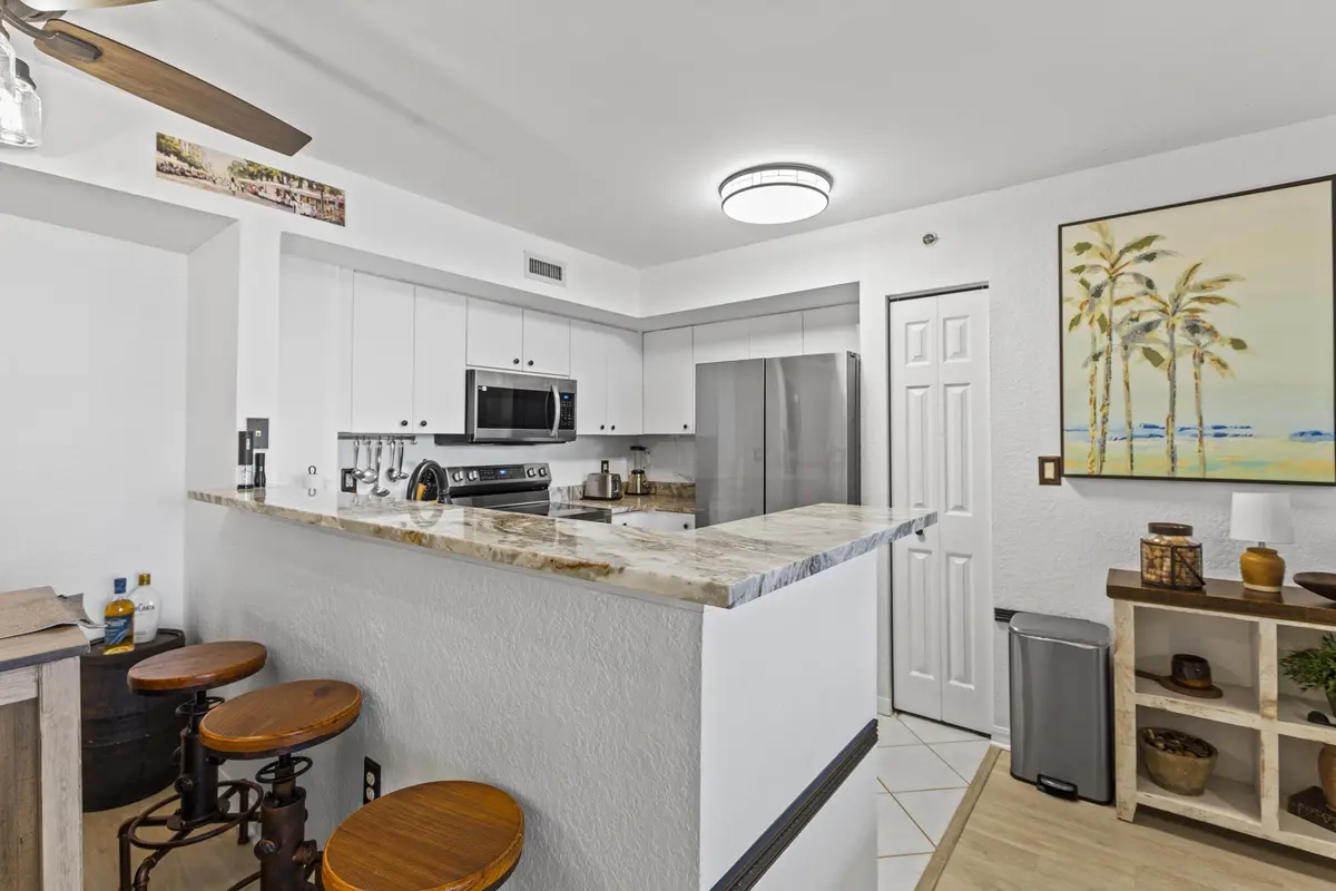 Kitchen at 1801 N Flagler Drive 721, West Palm Beach