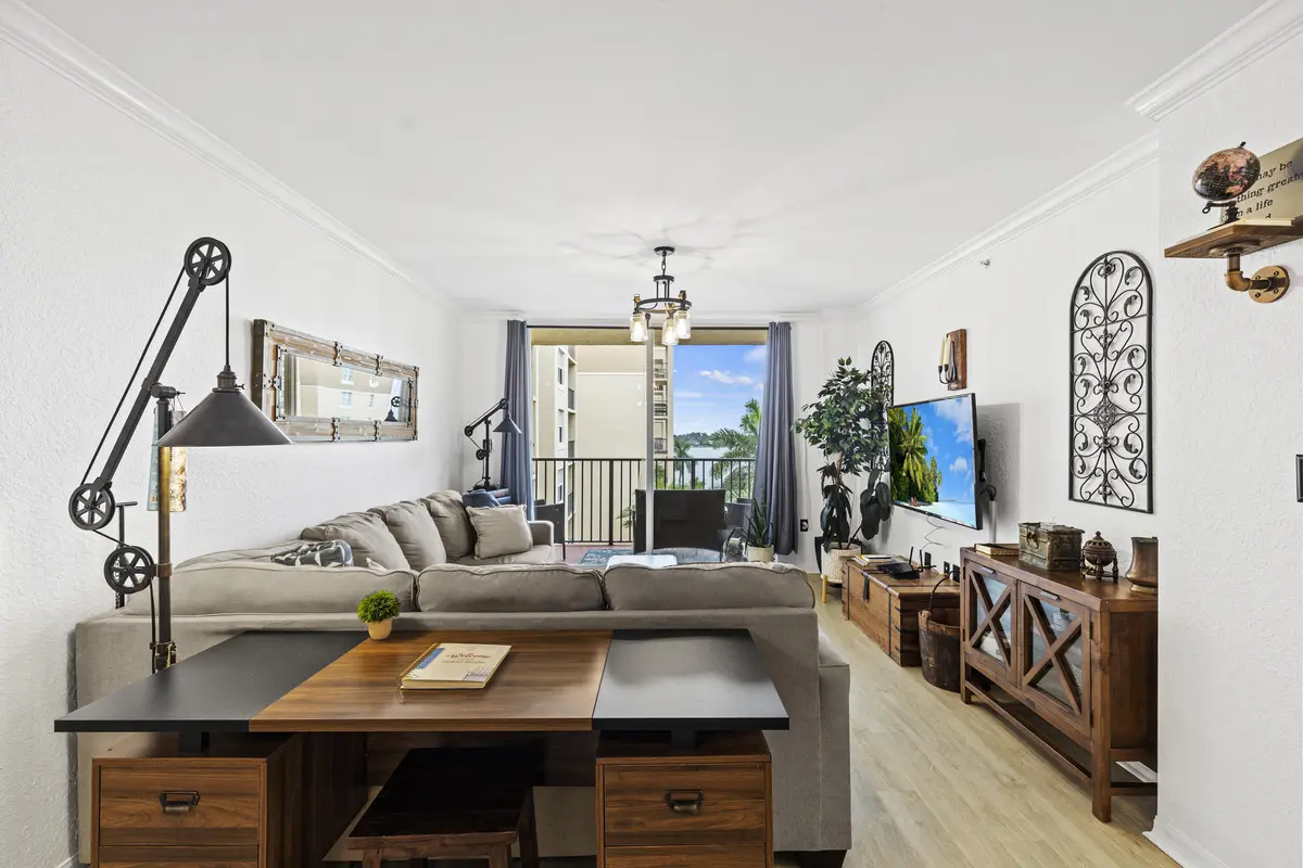 Living Room at 1801 N Flagler Drive 721, West Palm Beach