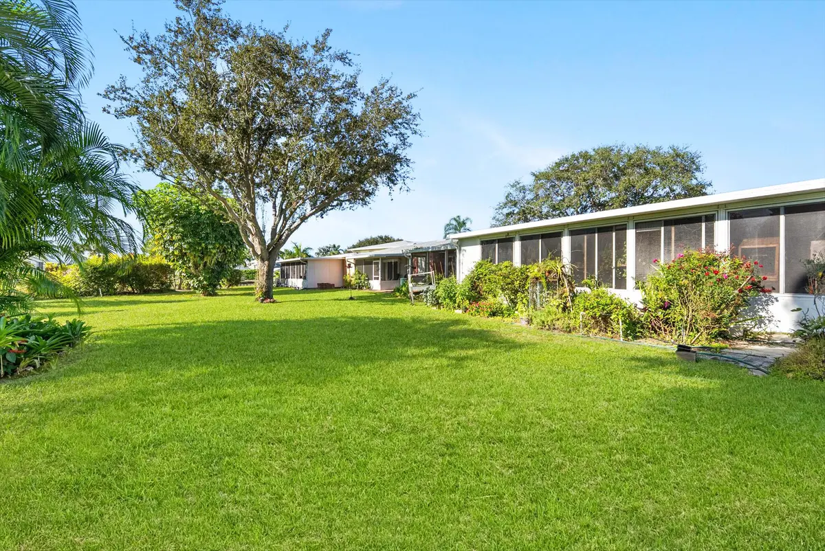 Backyard View at 1940 NW 13th Street 12-a, Delray Beach