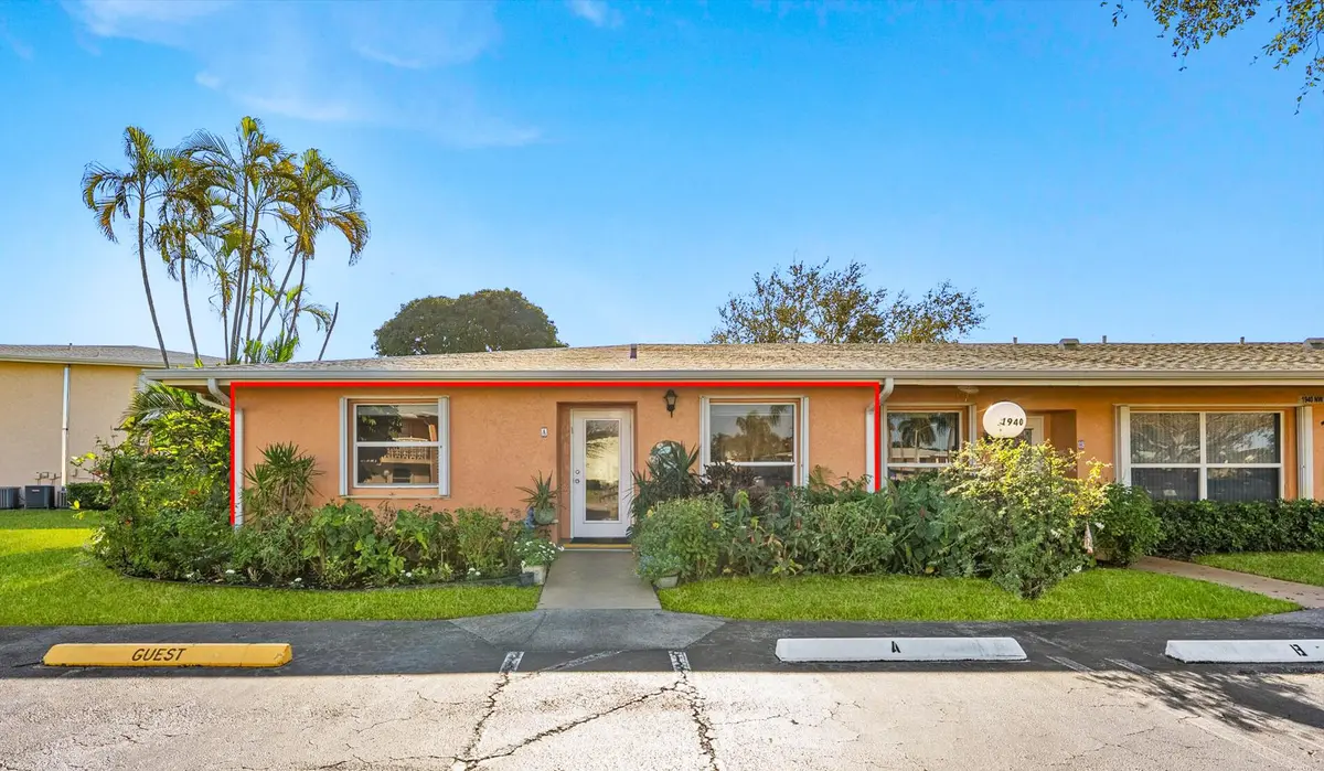 Exterior Front at 1940 NW 13th Street 12-a, Delray Beach