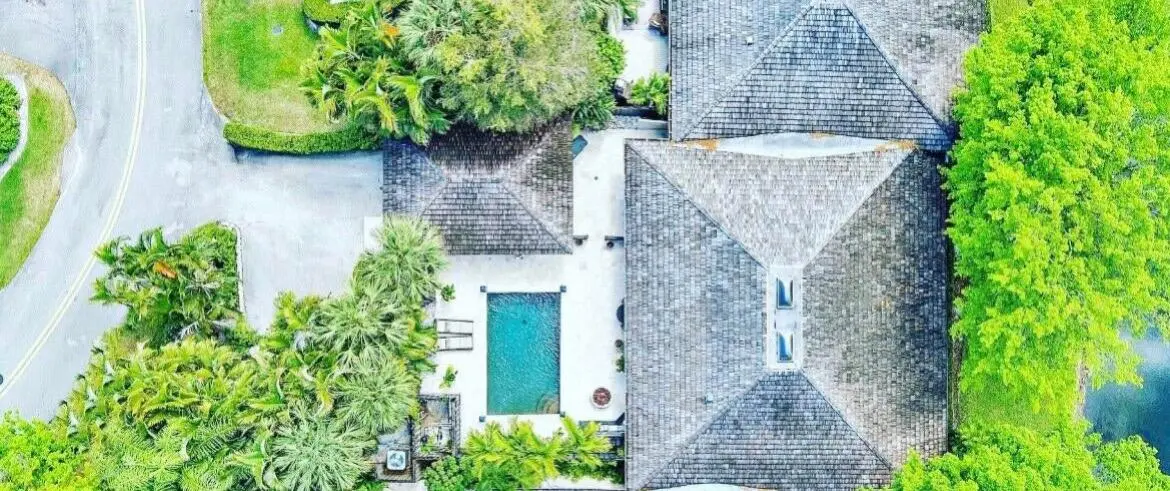Aerial Shot at 2107 Wightman Drive, Wellington