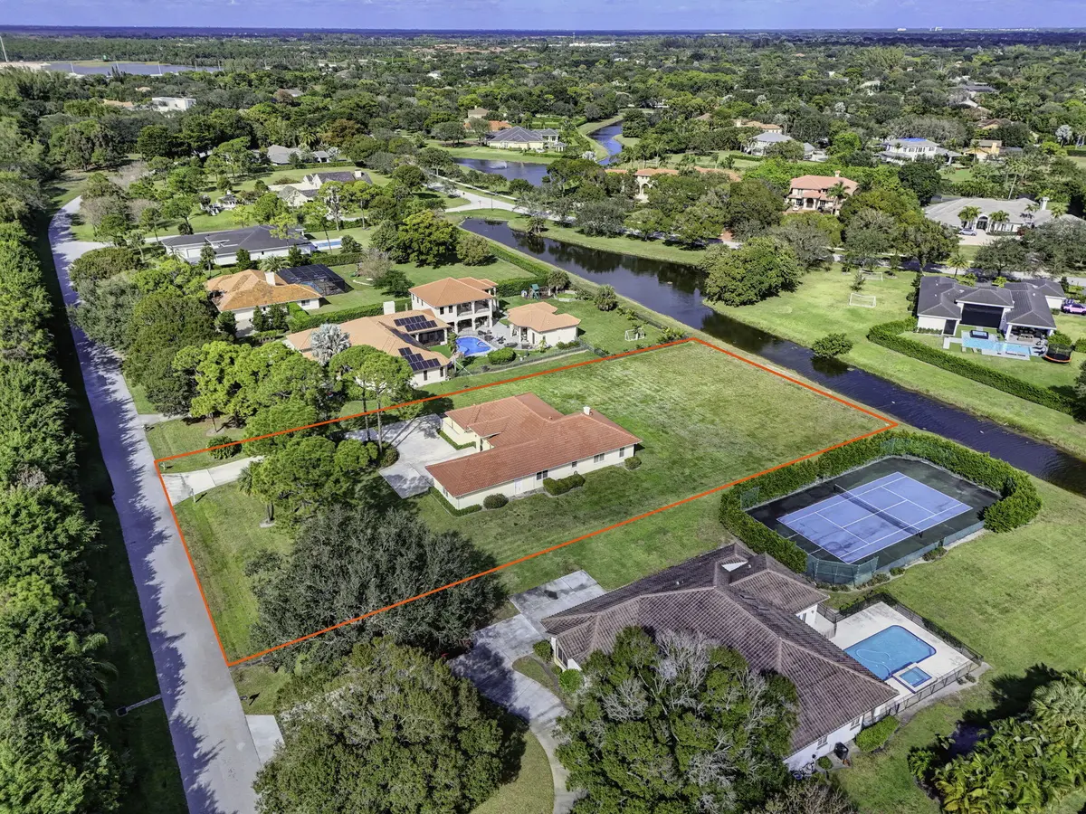 Exterior Aerial at 5649 Sea Biscuit Road, Palm Beach Gardens