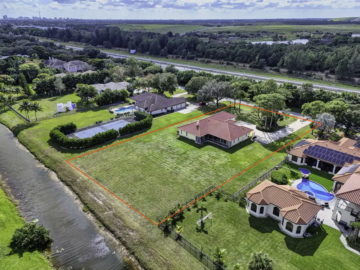 Exterior Aerial at 5649 Sea Biscuit Road, Palm Beach Gardens