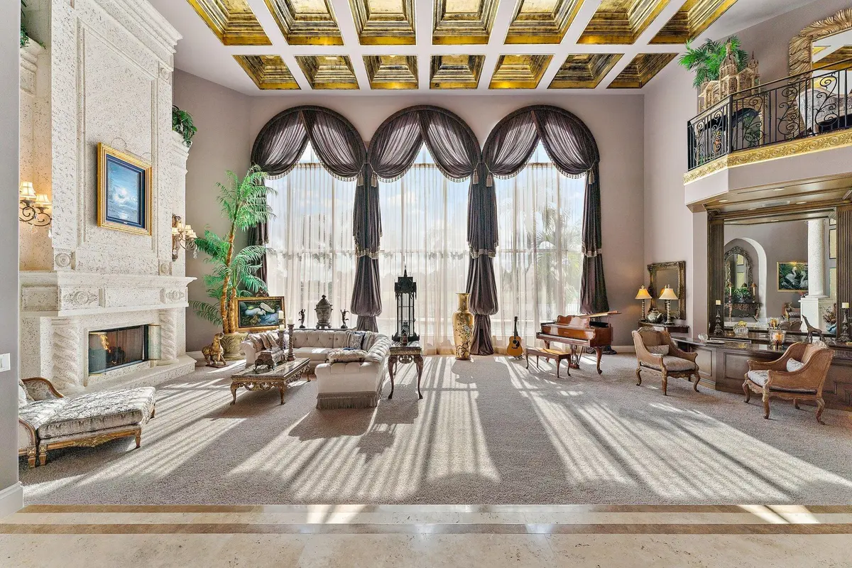 Soaring ceilings at 10520 Hawks Landing Terrace, West Palm Beach
