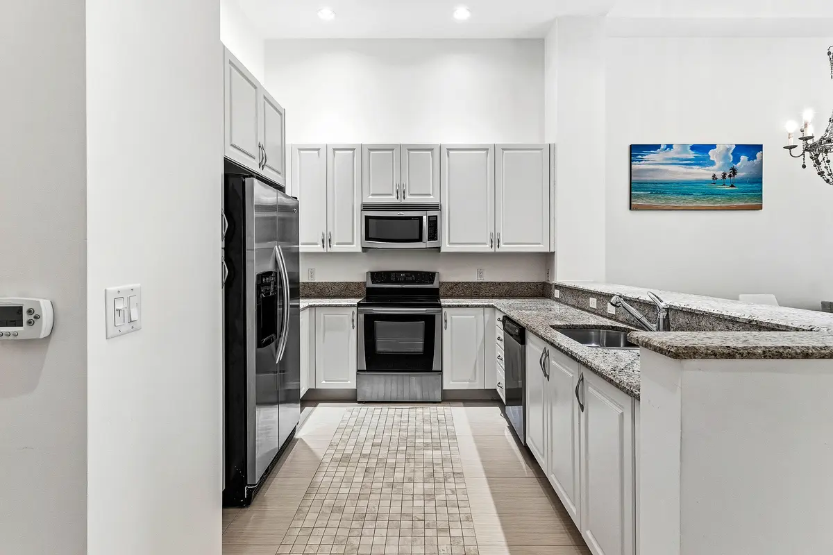 Large Renovated Kitchen at 701 S Olive Avenue 506, West Palm Beach
