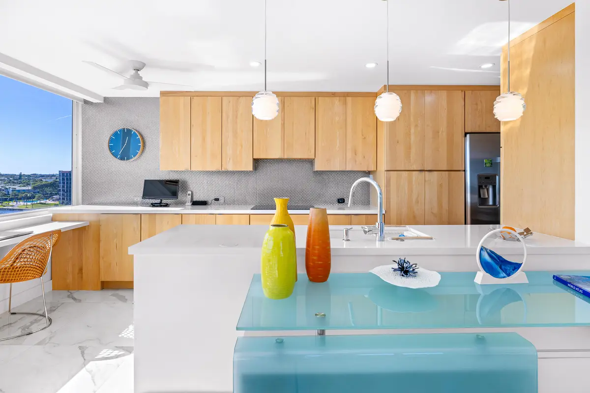 Kitchen at 3912 S Ocean Boulevard 806, Highland Beach