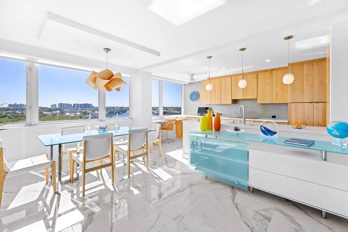 Kitchen at 3912 S Ocean Boulevard 806, Highland Beach