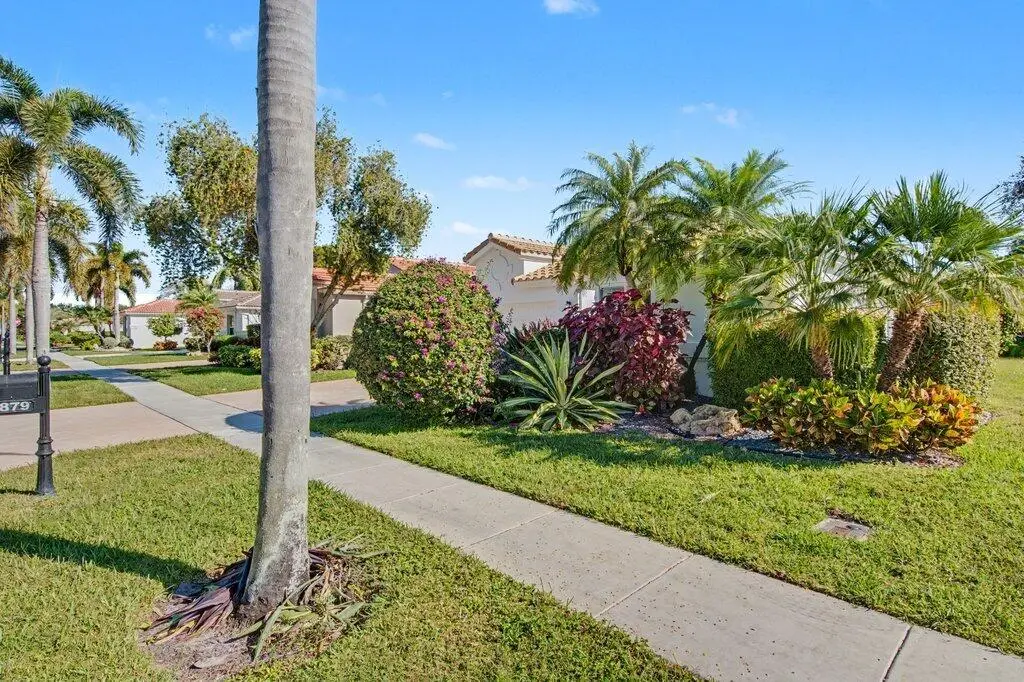 Front Exterior R at 9879 Harbour Lake Circle, Boynton Beach
