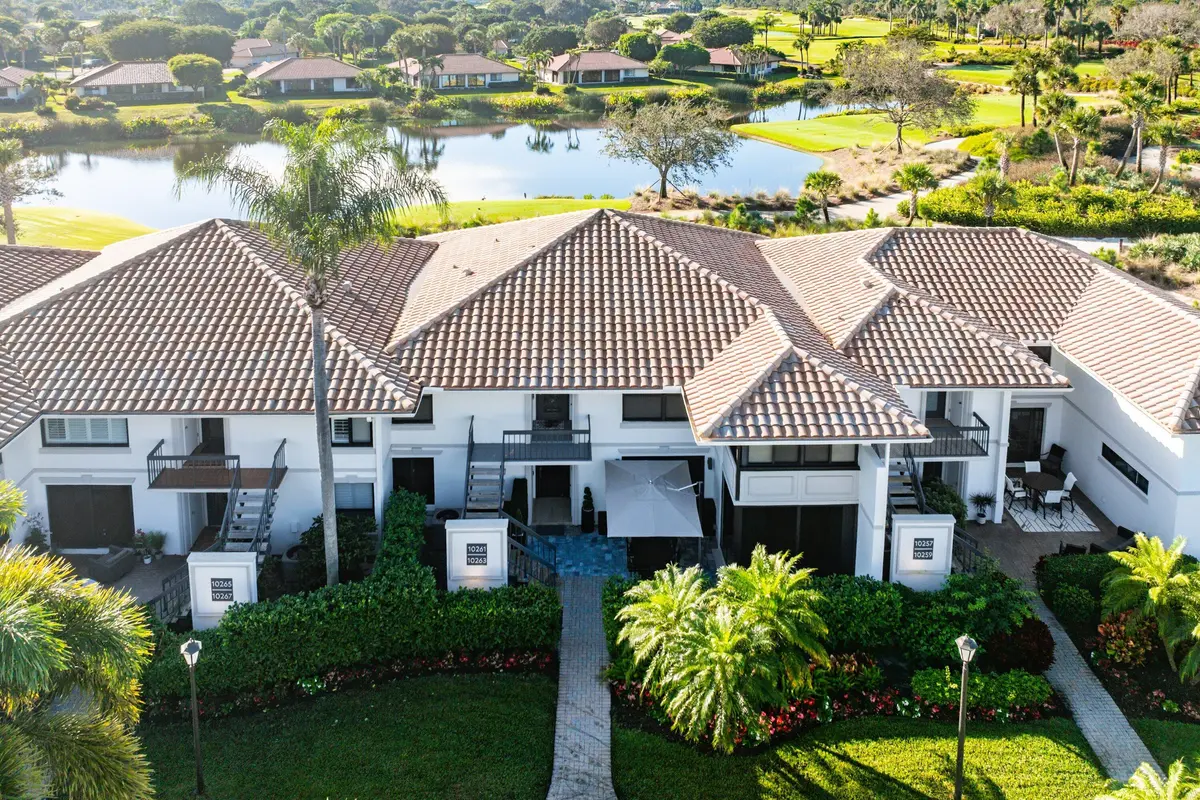 Aerial view at 10263 Quail Covey Road Hibiscus S, Boynton Beach