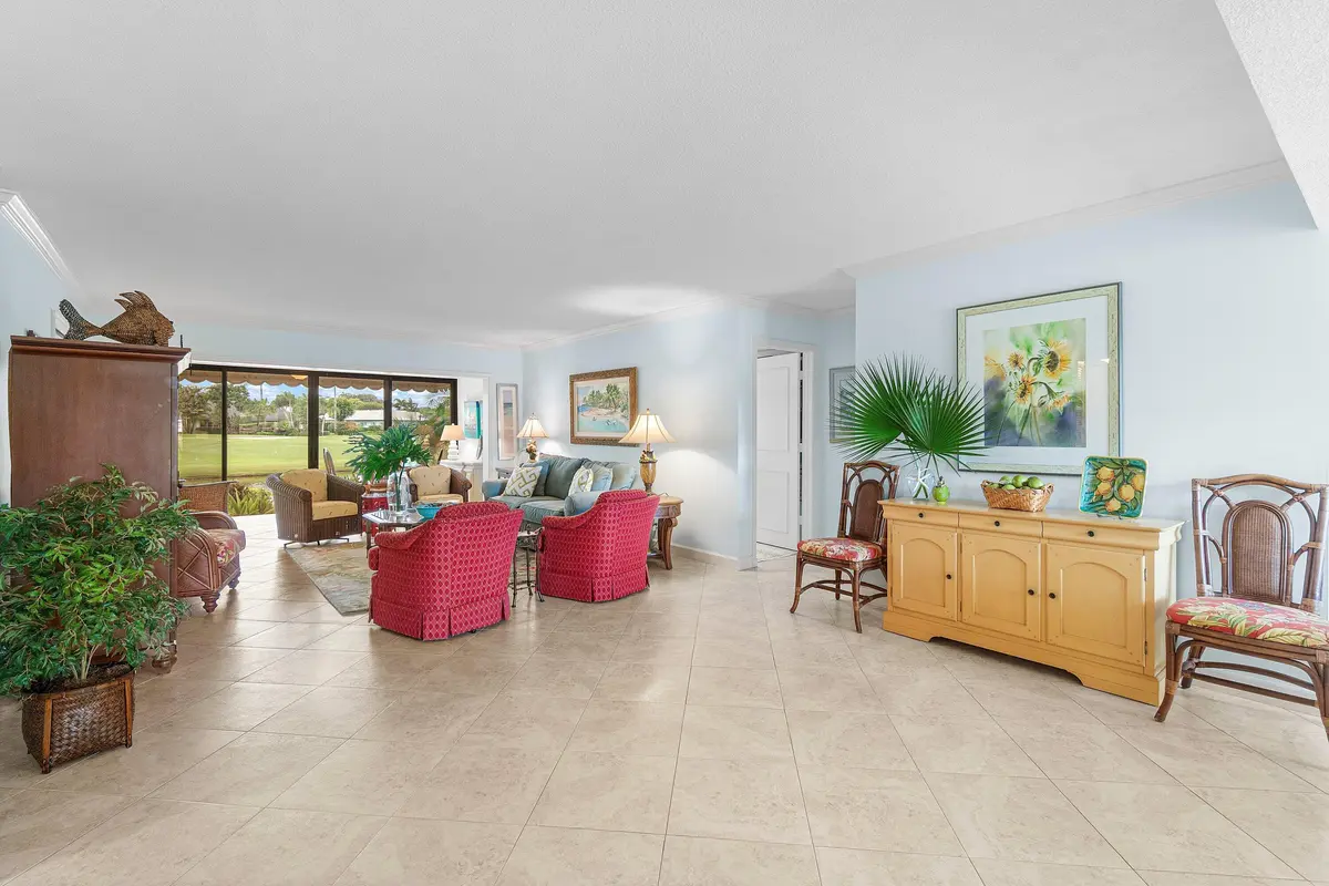 Interior living area at 3587 Quail Ridge Drive Bobwhite A, Boynton Beach