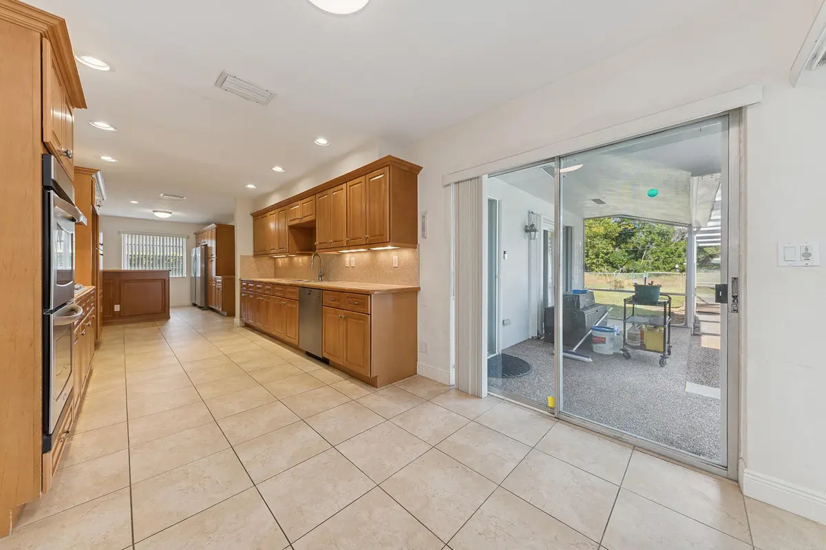 Kitchen at 3625 Lowson Boulevard, Delray Beach