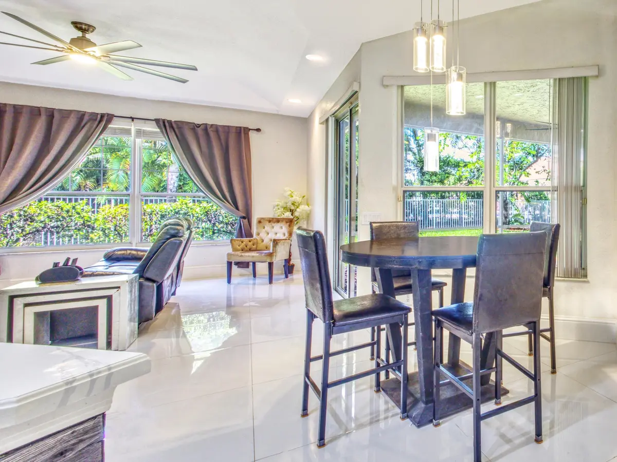 Kitchen Breakfast area at 6660 Conch Court, Boynton Beach