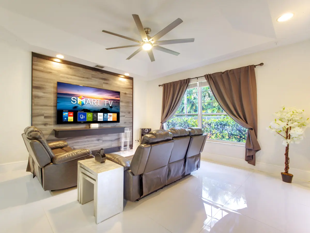 Family room at 6660 Conch Court, Boynton Beach