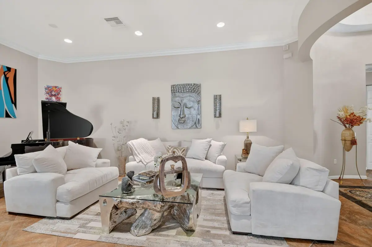 Living Room Area at 9842 Via Elegante, Wellington