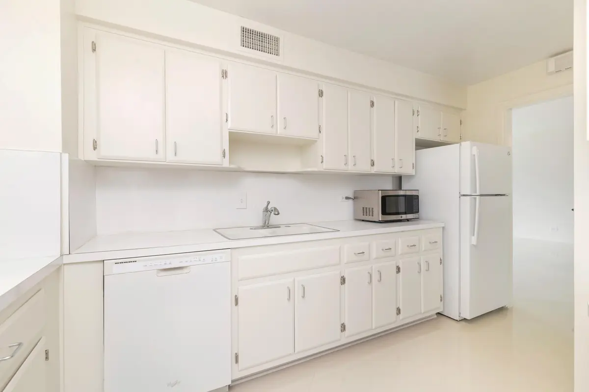 Kitchen at 389 S Lake Drive 2h, Palm Beach