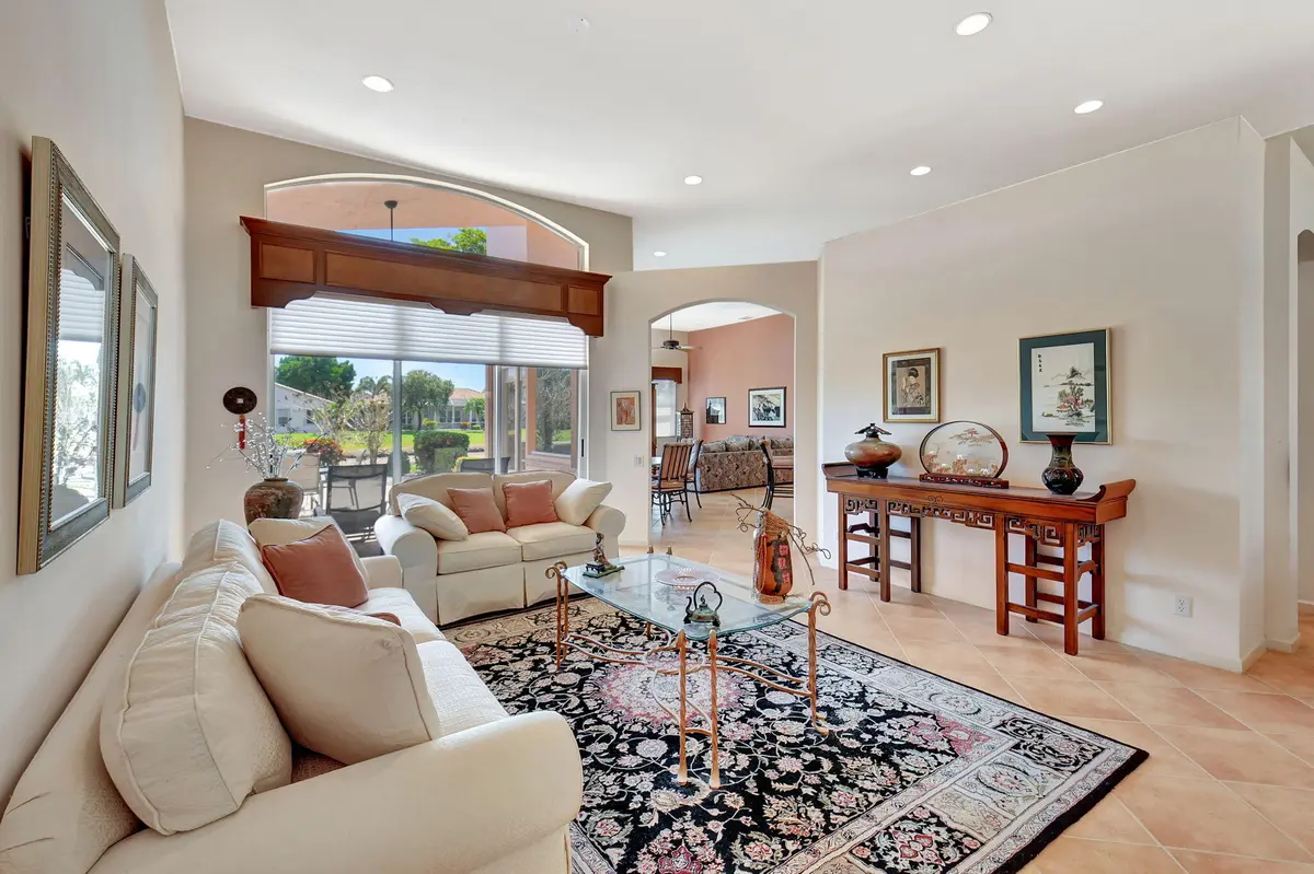 LIVING ROOM at 5282 Brooklawn Terrace, Boynton Beach
