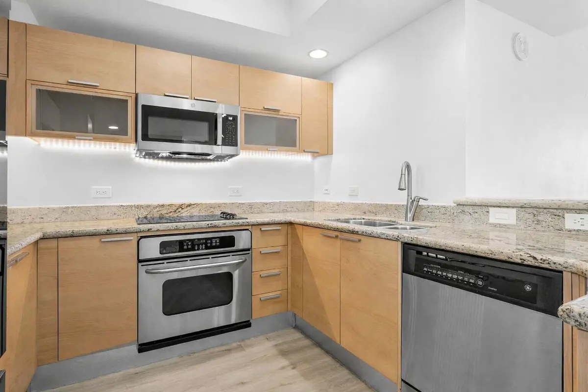 Open Kitchen at 2640 Lake Shore Drive 614, Riviera Beach