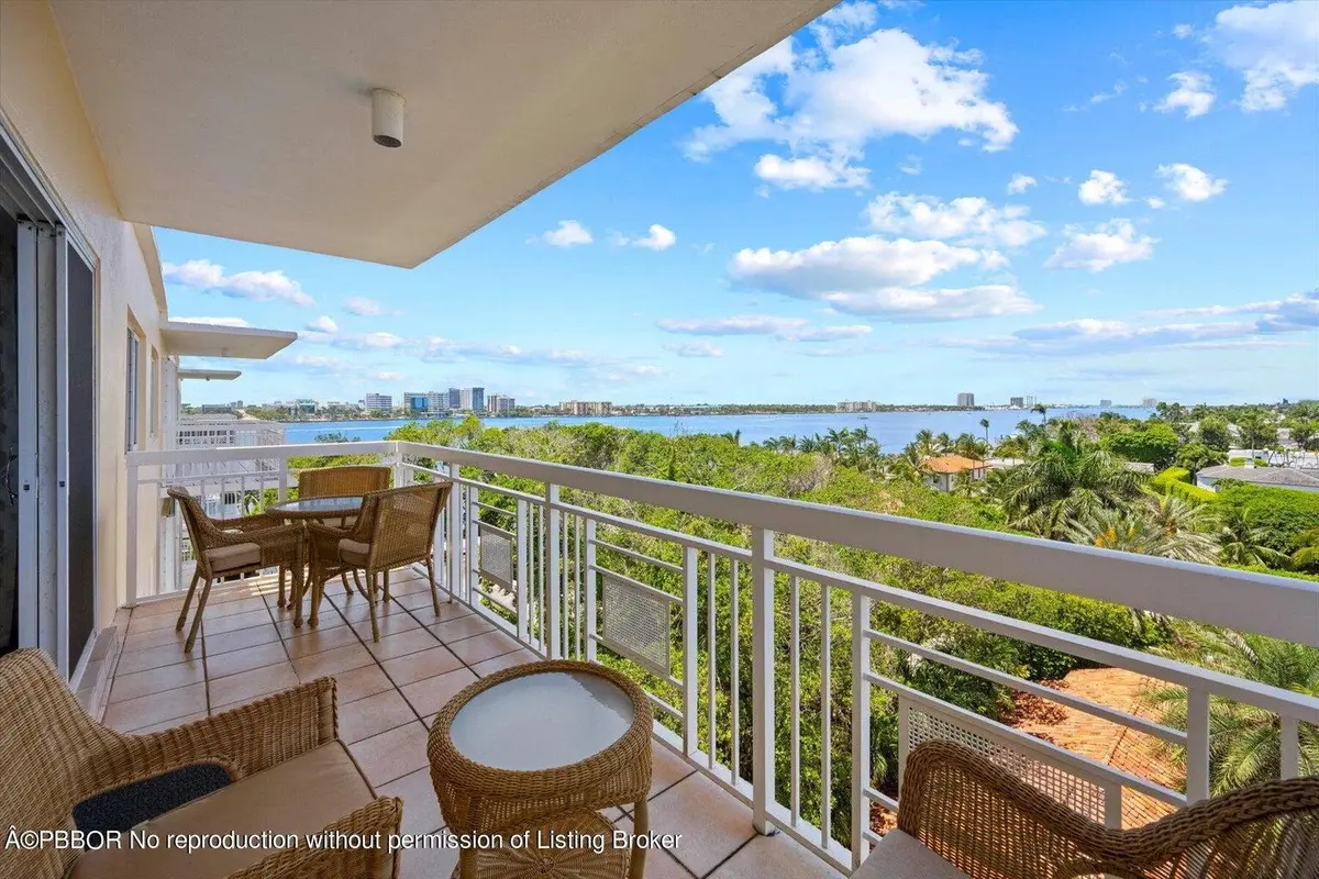 Balcony at 250 Bradley Place 705, Palm Beach