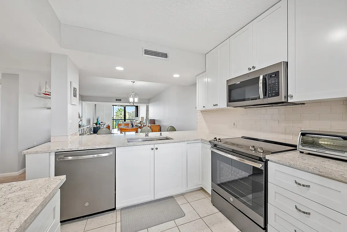Kitchen at 301 S Seas Drive 305, Jupiter