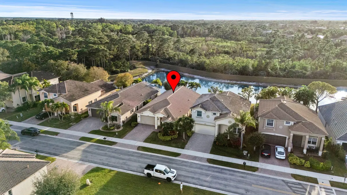 Aerial at 1040 SE Fleming Way, Stuart