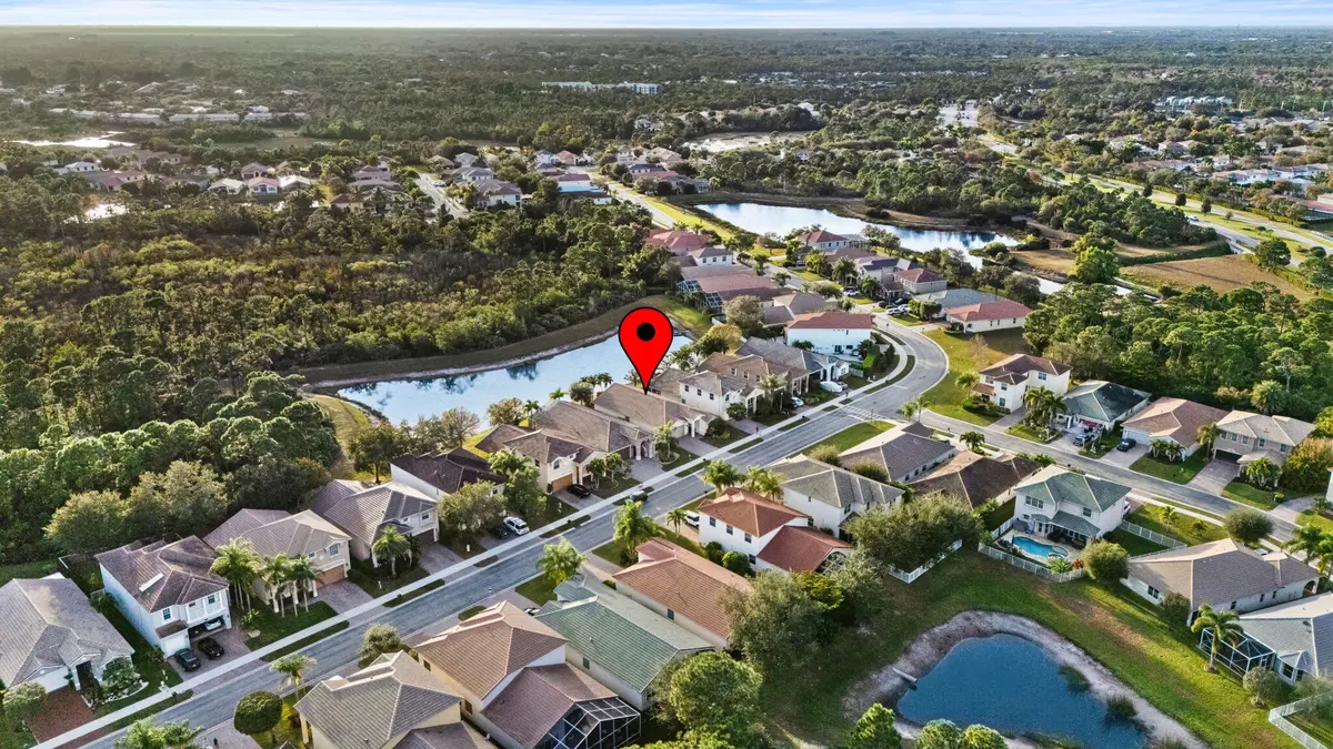 Aerial at 1040 SE Fleming Way, Stuart