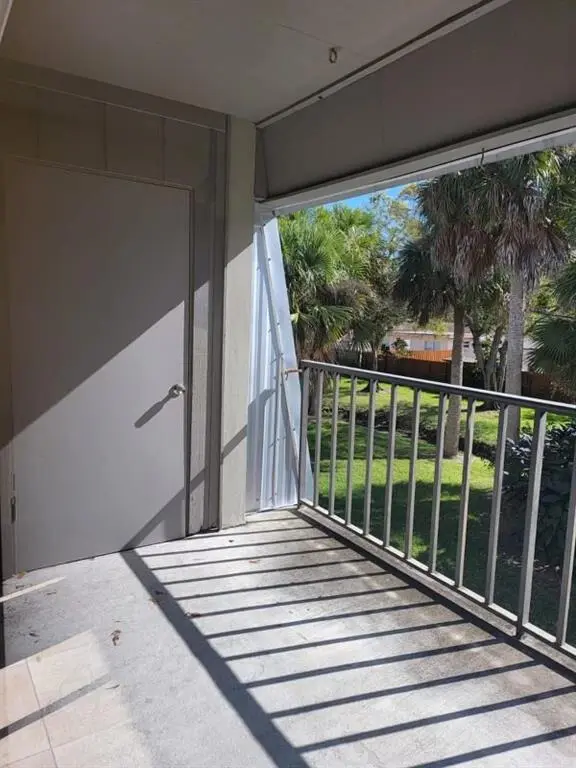 balcony at 2516 S 19th Street 208, Fort Pierce