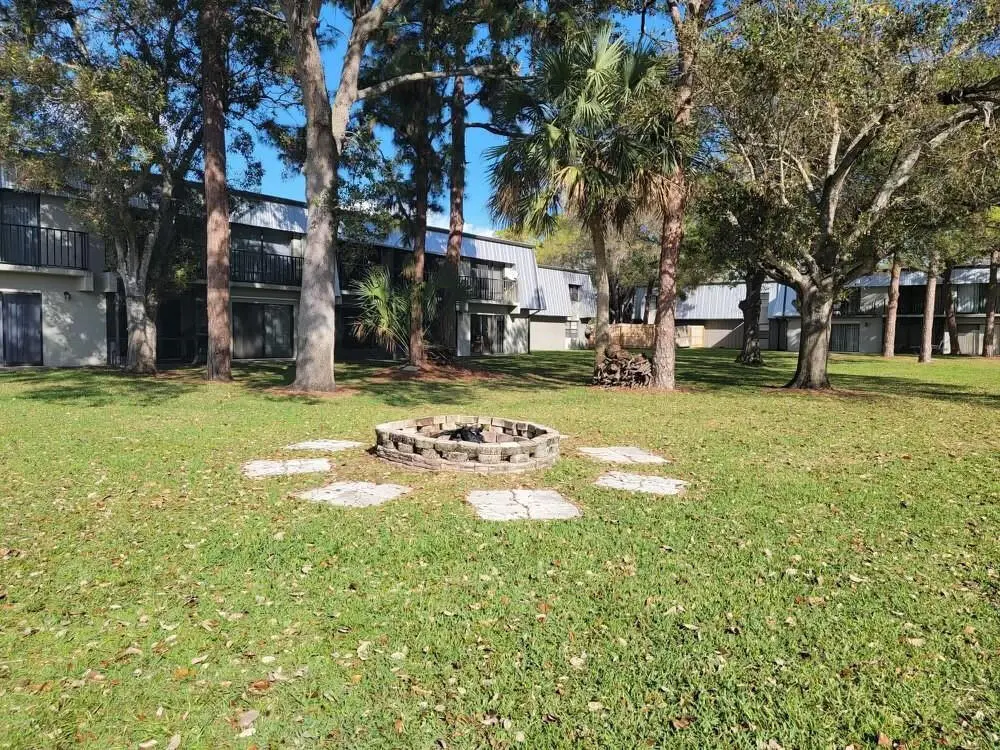 fire pit at 2516 S 19th Street 208, Fort Pierce