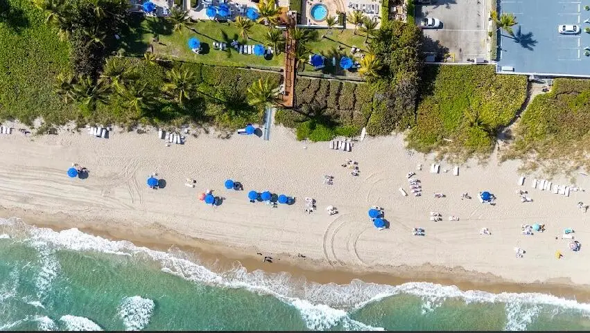Beach at 3400 S Ocean Boulevard Phk, Highland Beach