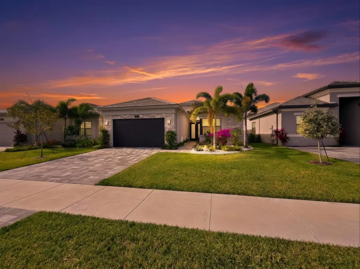 Front of Home at 9674 Spruce Woods Drive, Boynton Beach