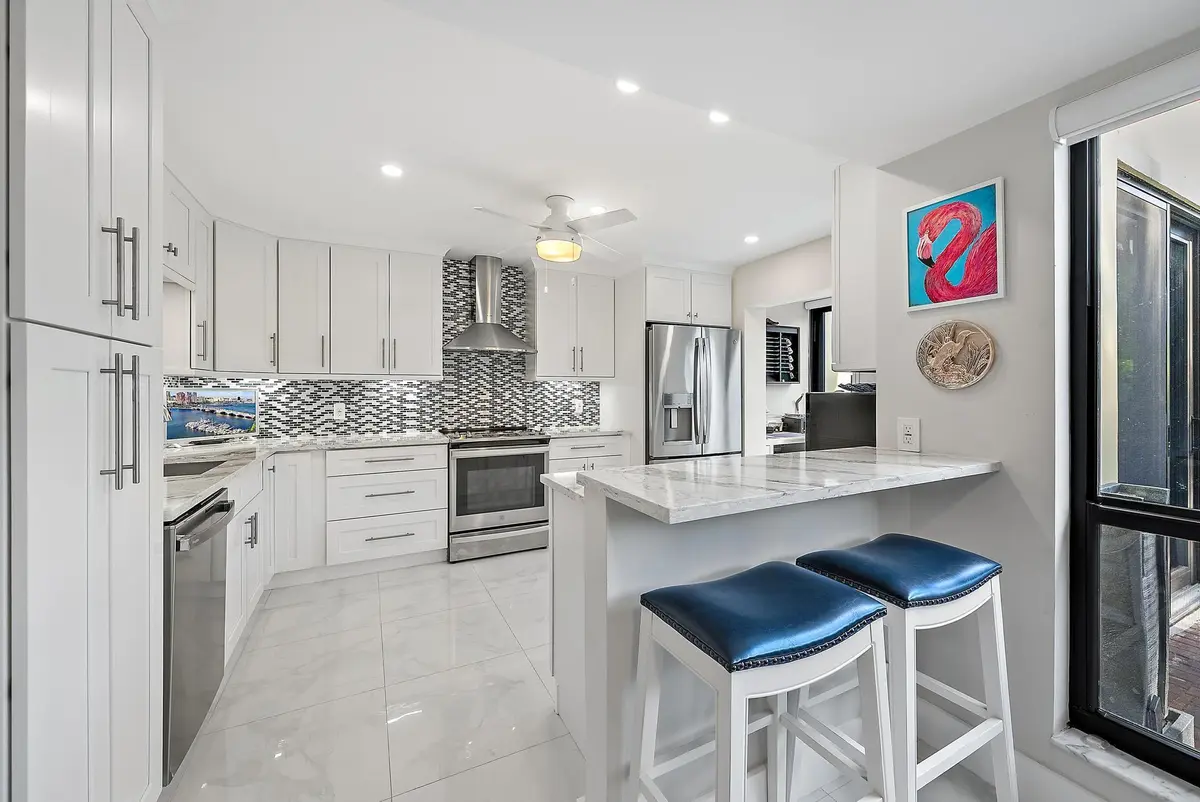 Kitchen at 3693 Quail Ridge Drive Bobwhite B, Boynton Beach