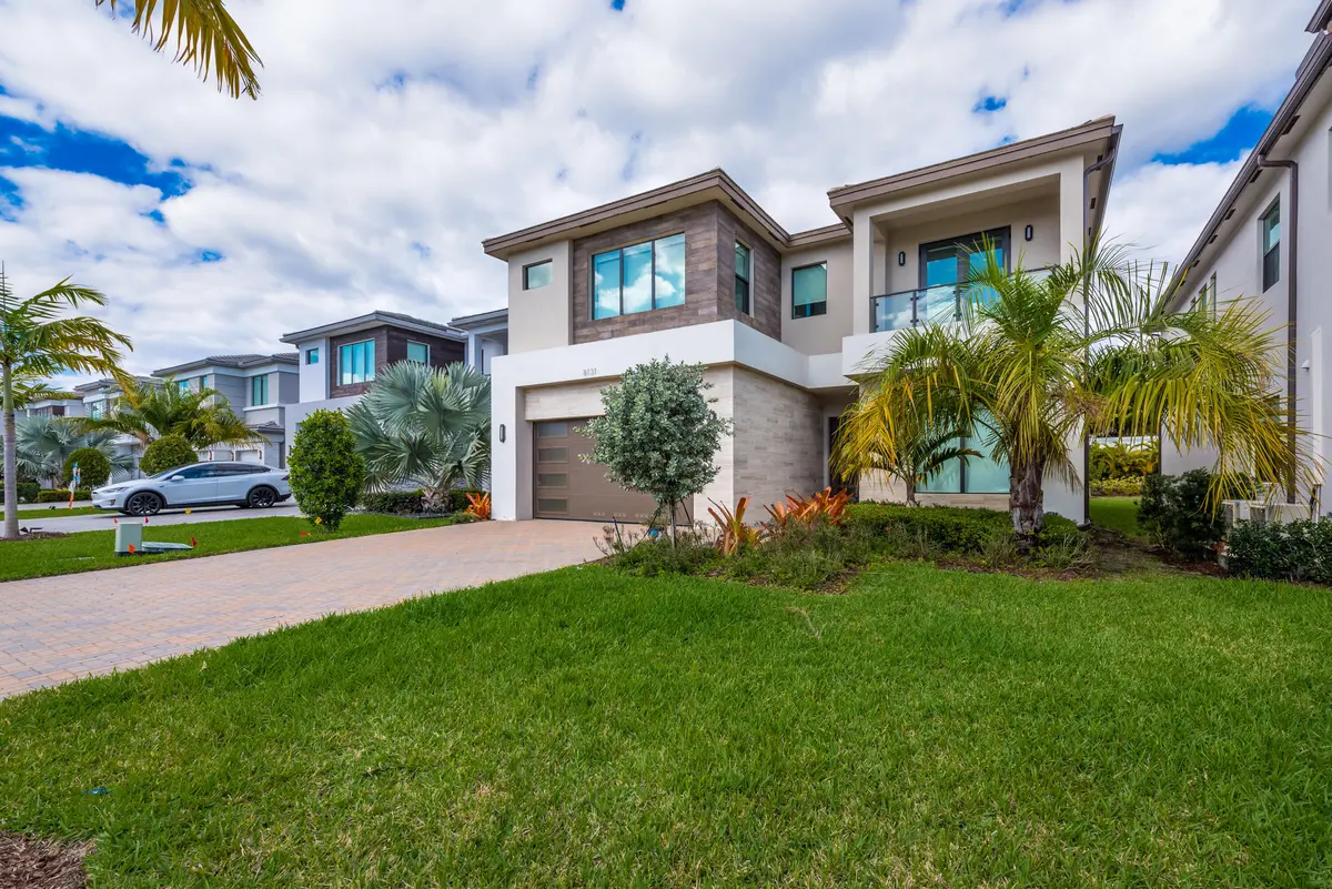 Front View at 8131 Laurel Falls Drive, Boca Raton
