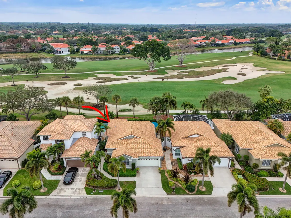 Incredible golf course location at 8177 Quail Meadow Way, West Palm Beach
