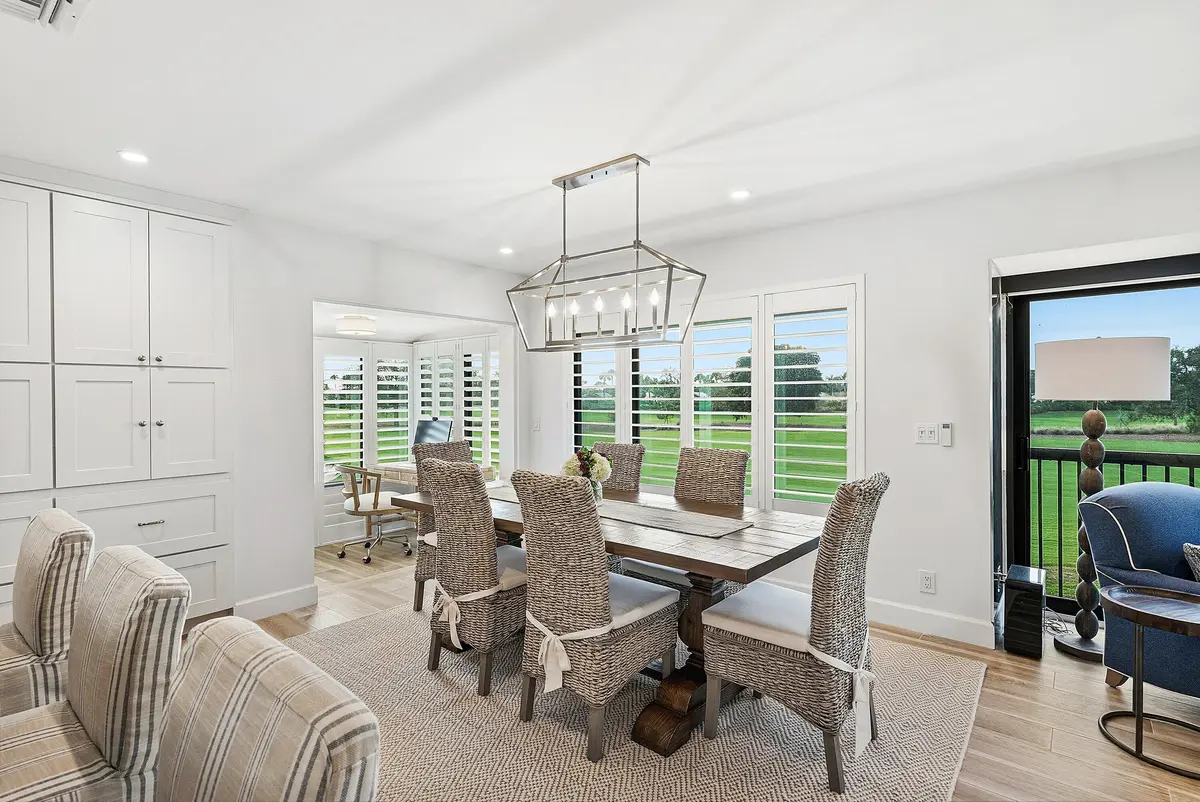 Dining Area at 10157 Quail Covey Road Hibiscus N, Boynton Beach