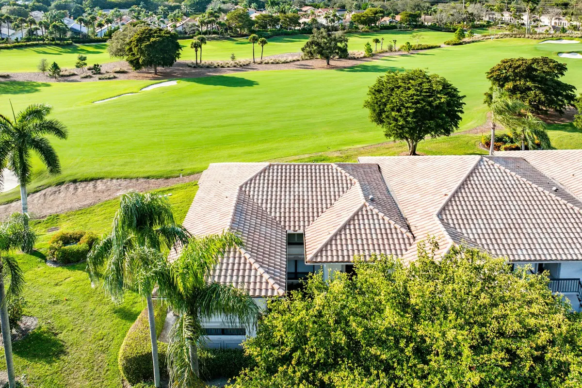 Aerial view at 10157 Quail Covey Road Hibiscus N, Boynton Beach