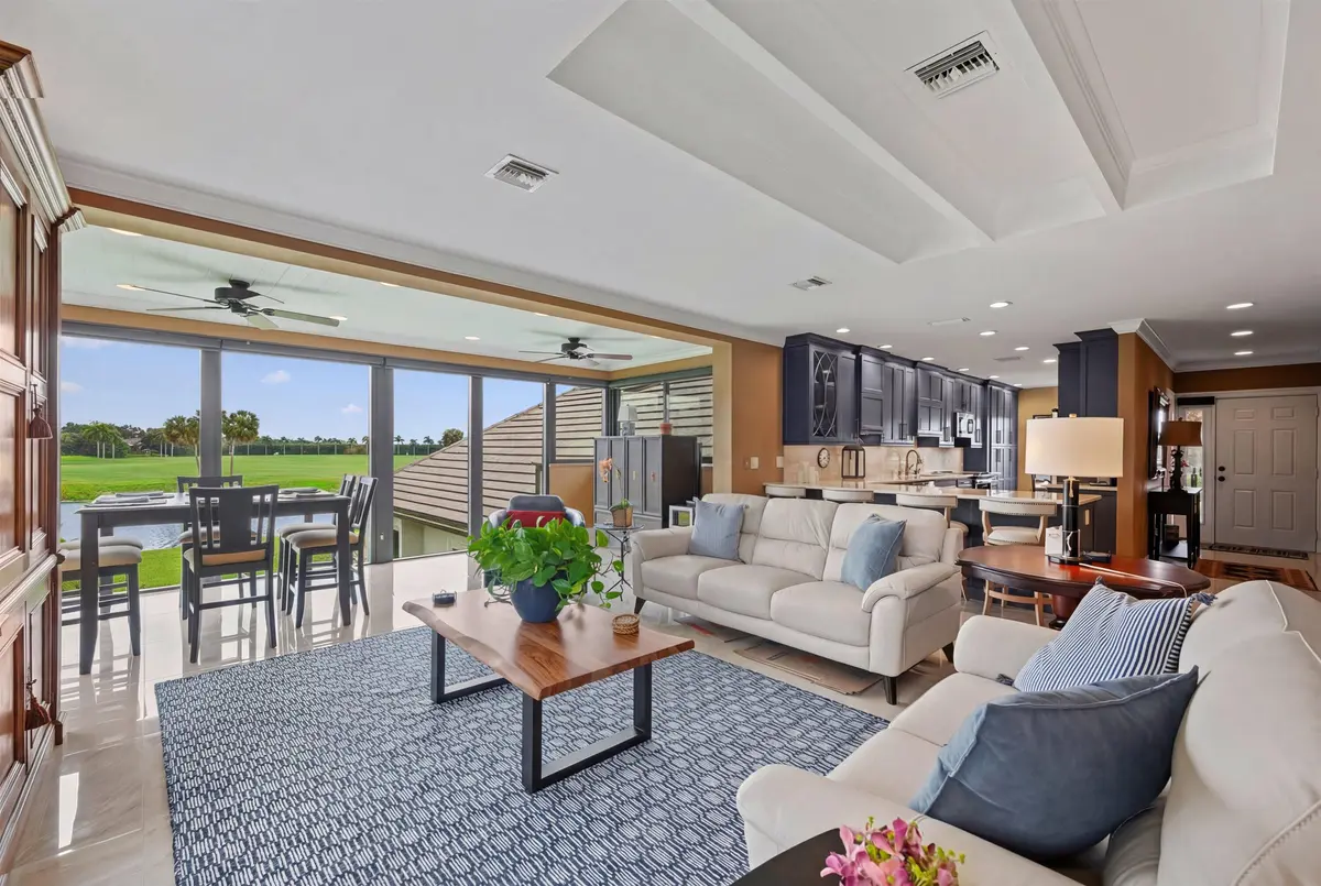 Living Room at 13254 Polo Club Road C202, Wellington