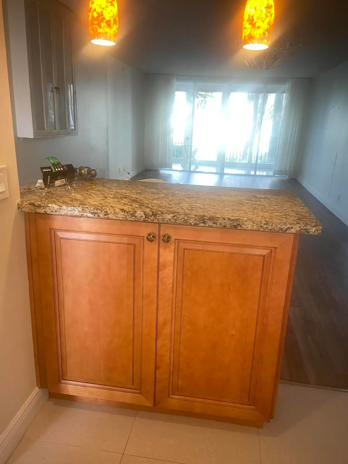 Kitchen at 3300 S Ocean Boulevard 419-c, Highland Beach